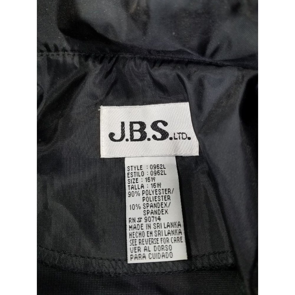 JBS Ltd Women’s Black Velvet Jacket Size 15 W Hippie Evening Wear Leaves B13 - Picture 6 of 12